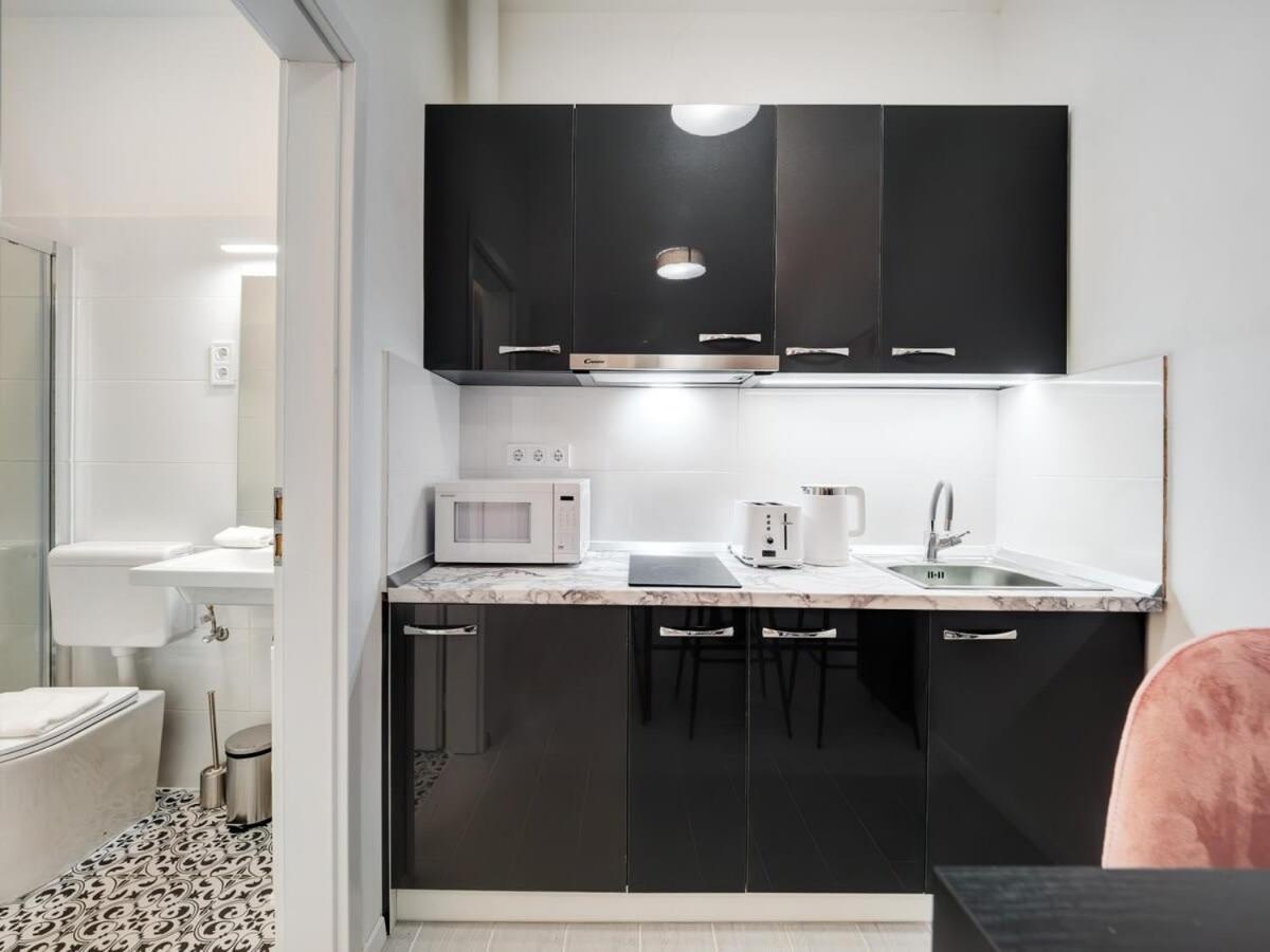 Cute Central Studio With Ac Budapesta Exterior foto
